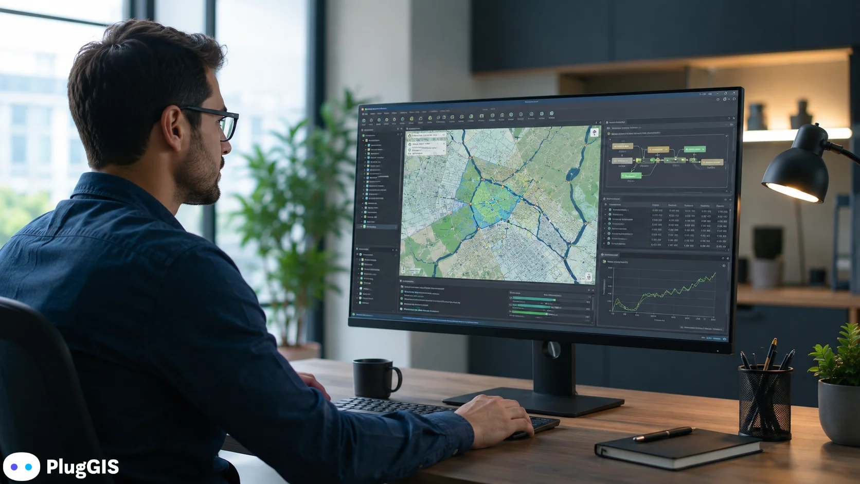 Plugins QGIS personalizados para automação de geoprocessamento